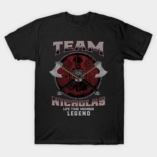 Nicholas - Life Time Member Legend T-Shirt by Stacy Peters Art